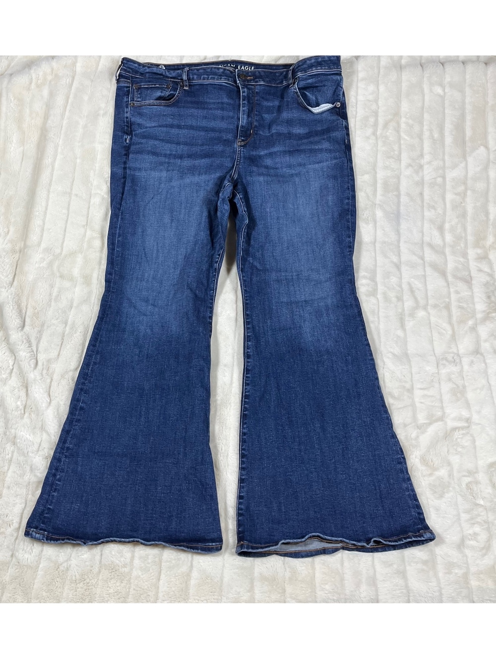 American Eagle Low Rise Flare 20S/20P School Fall Winter Spring Preppy Jeans